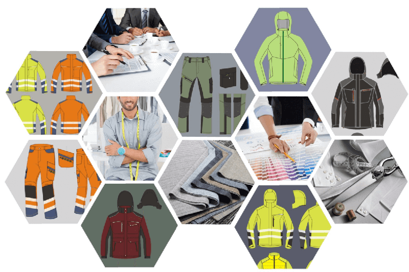 Men's high vis working wear