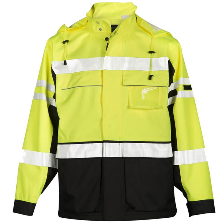 Men's Waterproof Reflective High Visible Jacket 