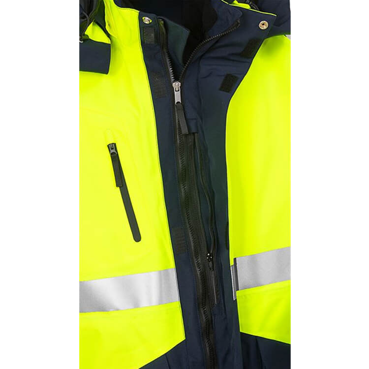 Men's Two Tone 2 In 1 Reflective Safety Jacket
