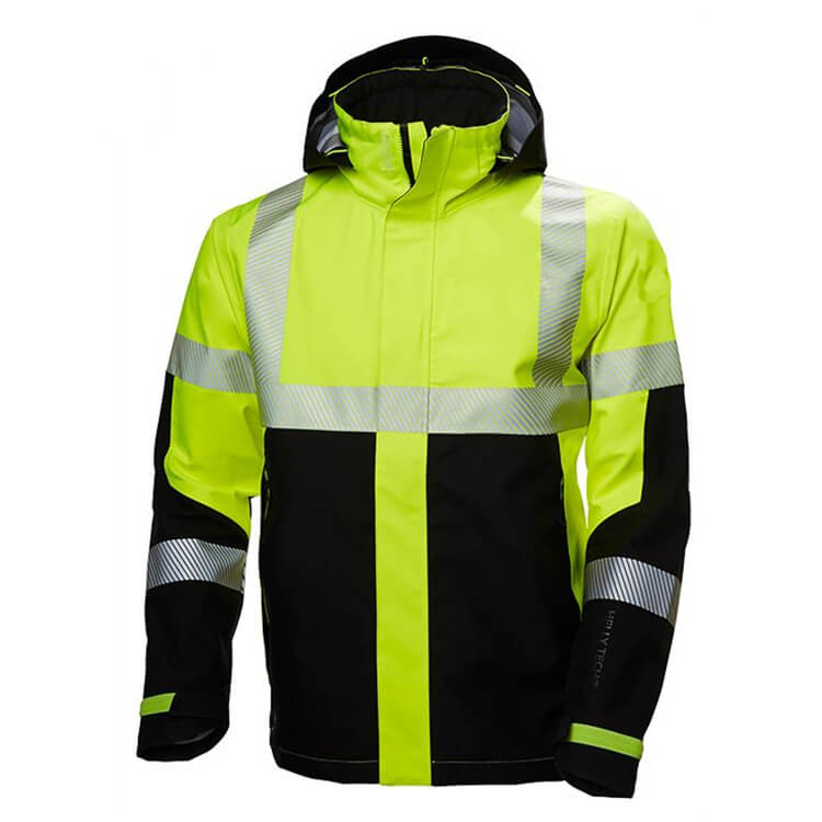 Men's Waterproof Reflective High Vis Rain Gear 