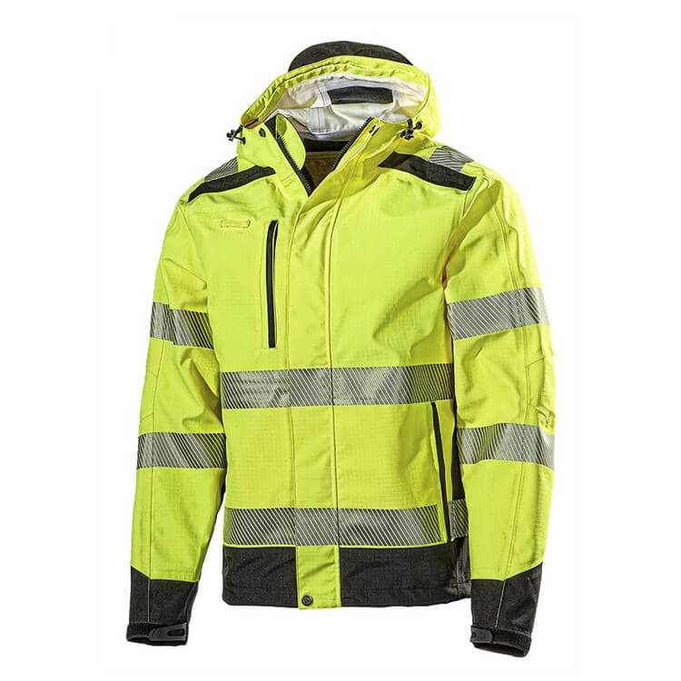 Men's hi vis rain jacket