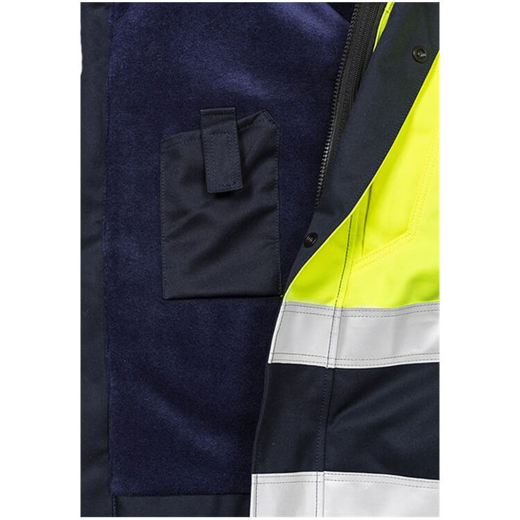 Hi vis winter jacket