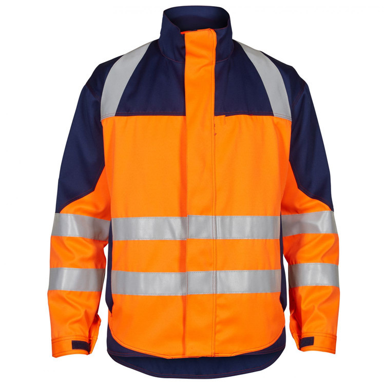 High visibility winter jacket 