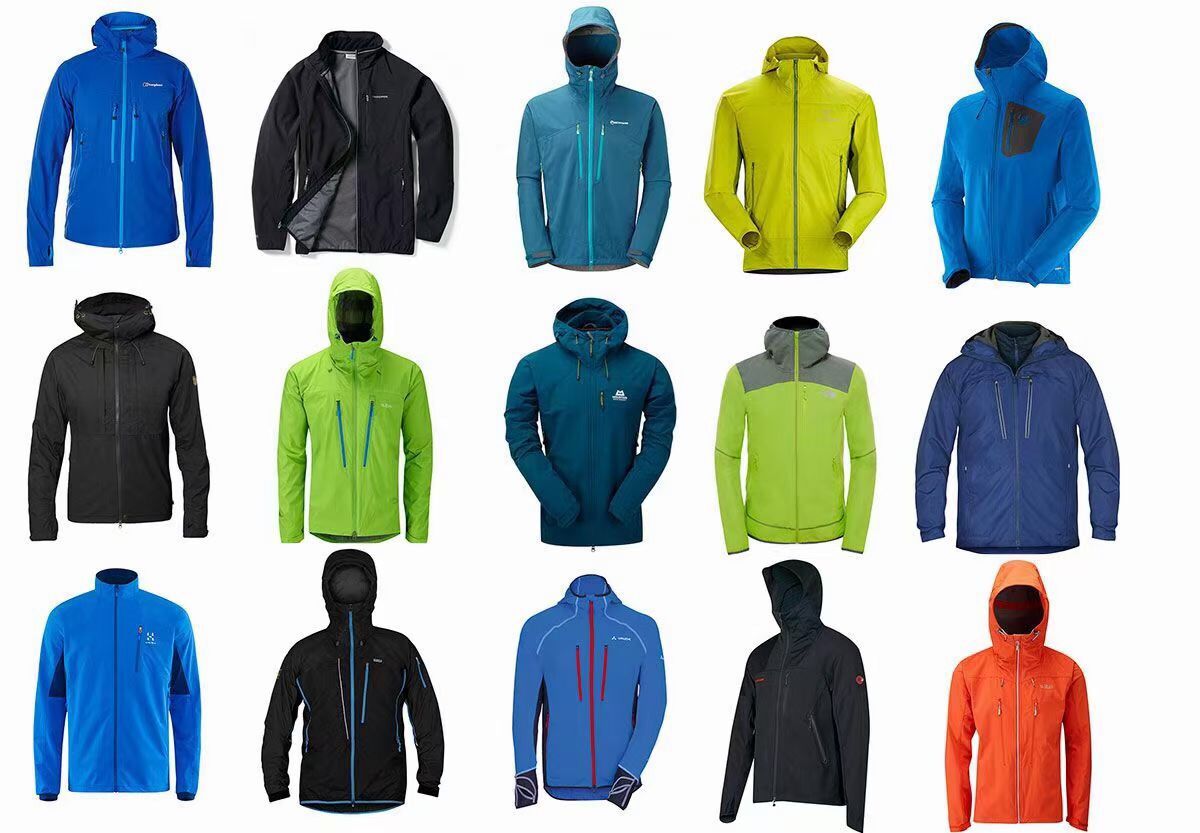 Men's 3 layers softshell jacket