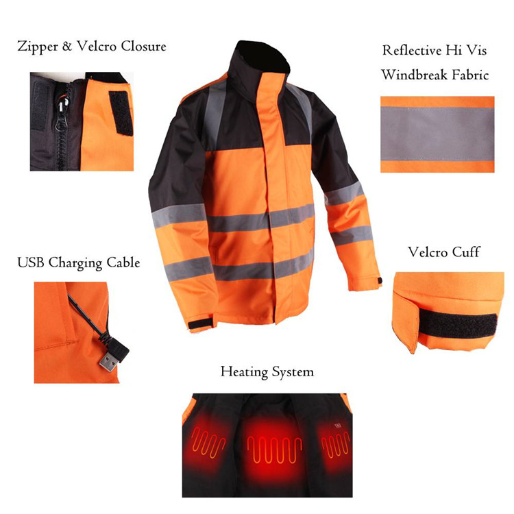 Men's heat jacket 