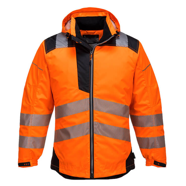 hi vis rain jacket