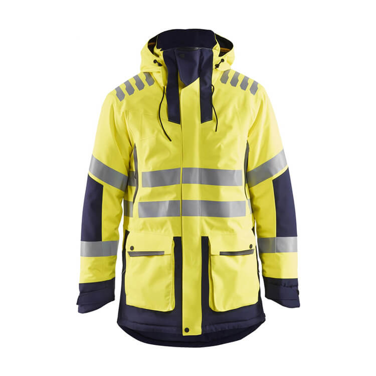 High visibility waterproof jacket