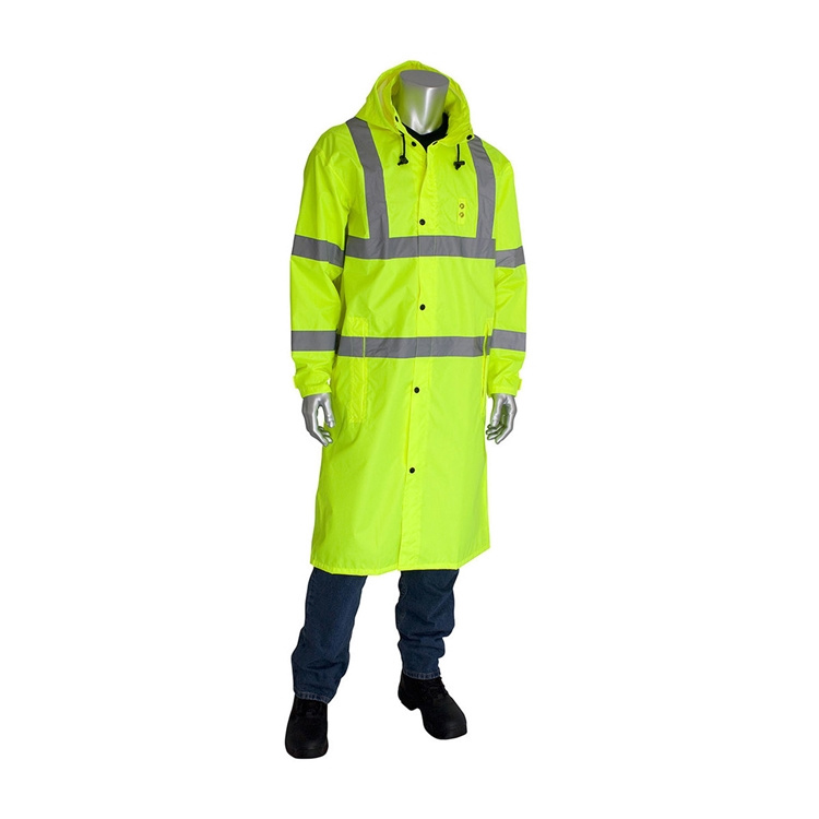 Hi vis rain jacket