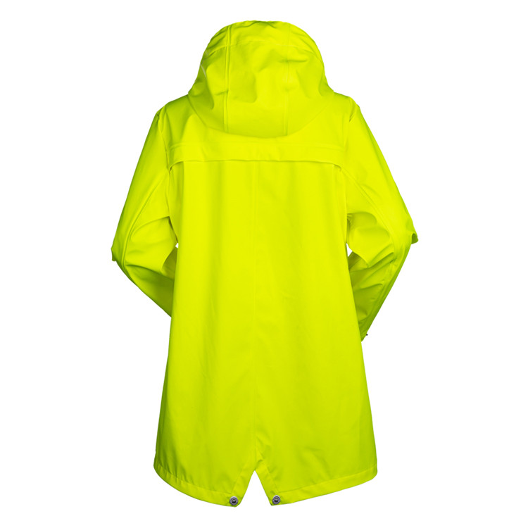 Women's raincoat with hood