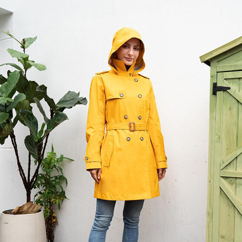 Womens waterproof trench coat 