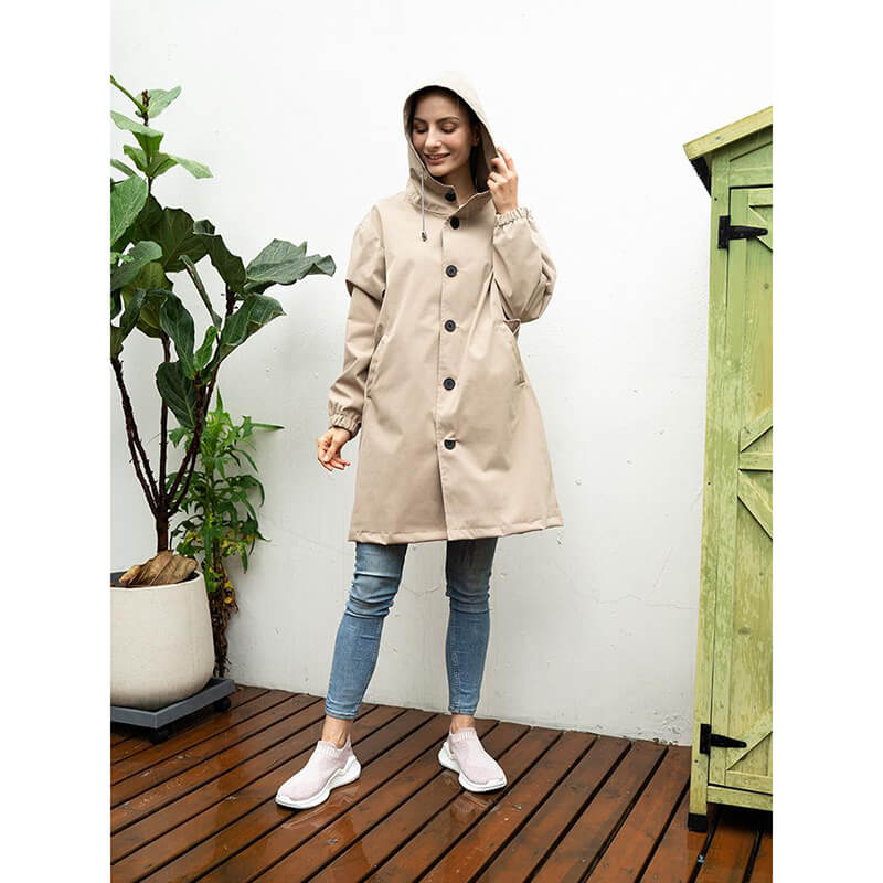 Womens long wind coat