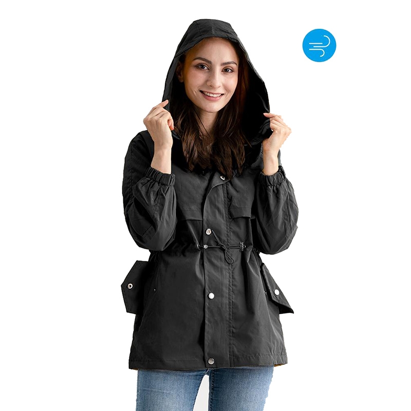 Wind breaker jacket women