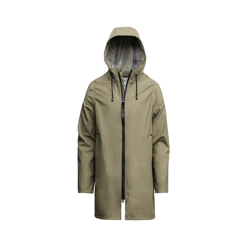 Mens Raincoat With Hood 