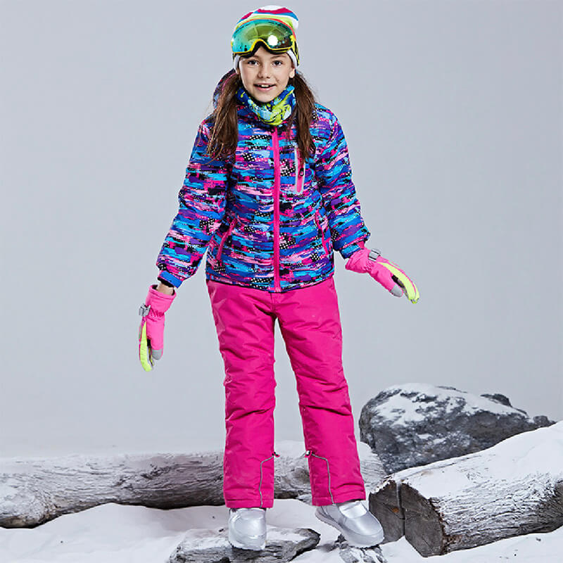 Girl's Insulated Ski Suit