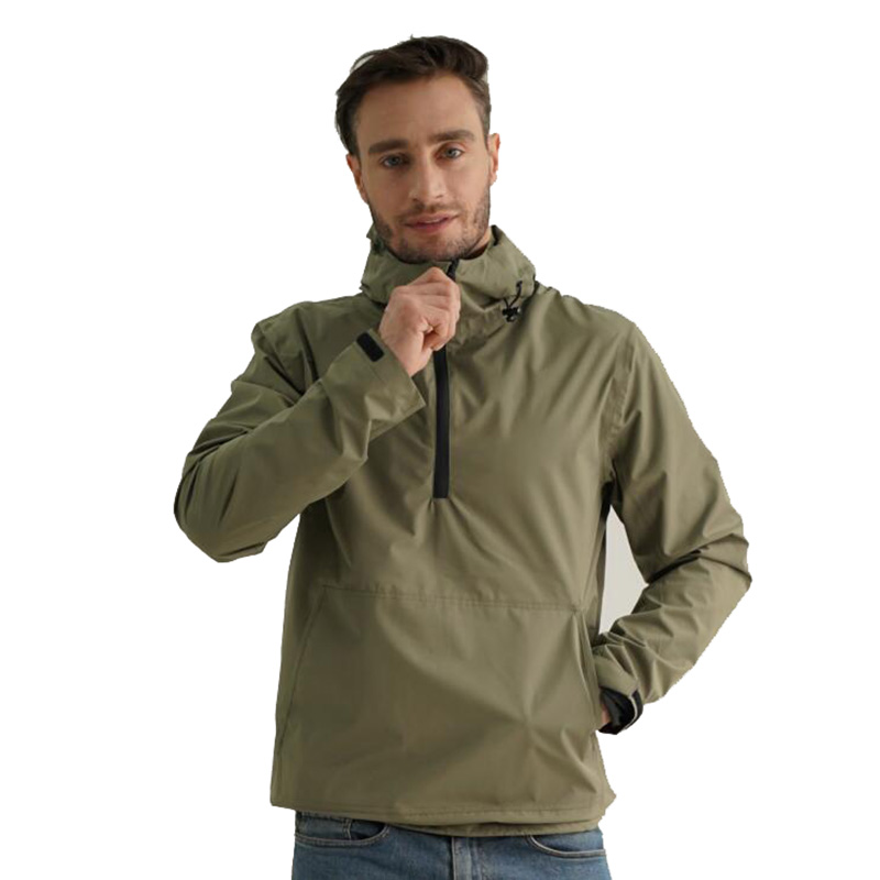 Men's waterproof pullover jacket 