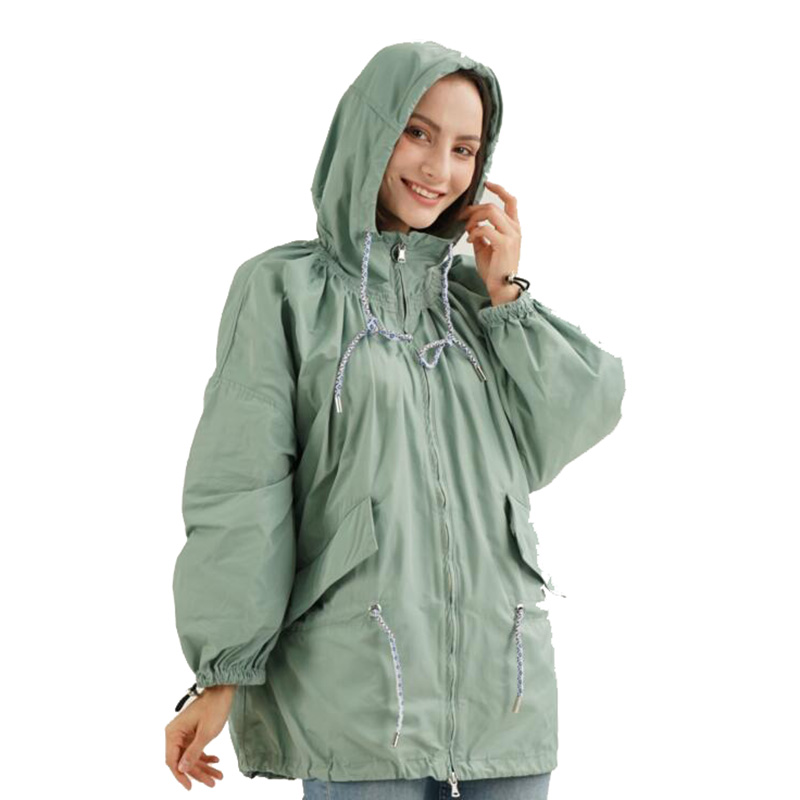 Women's Waterproof Windbreaker Jacket 