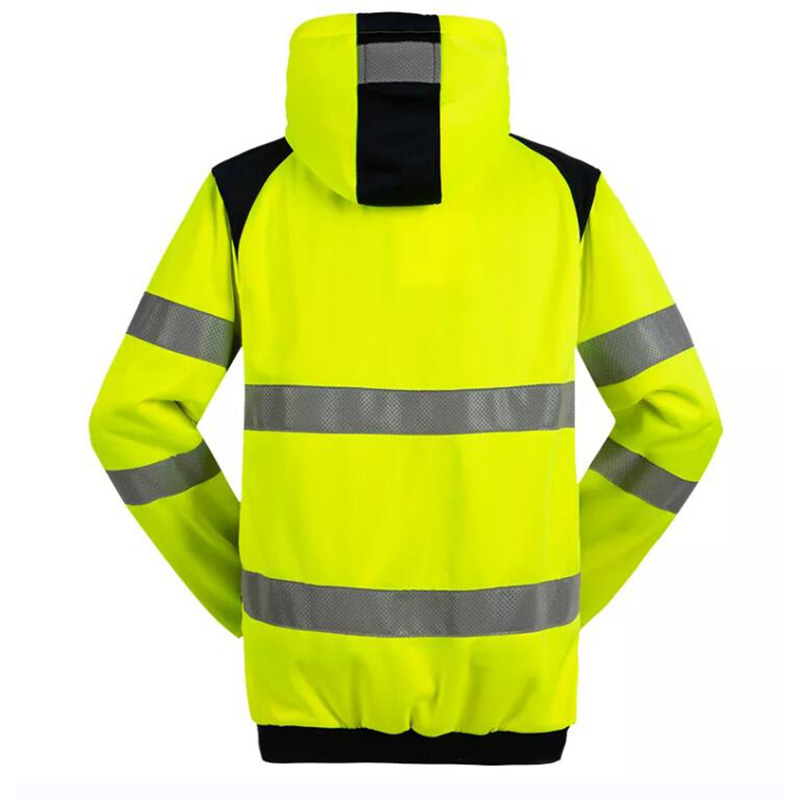 Hi vis fleece jacket