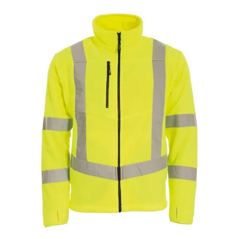 Hi vis waterproof softshell jacket