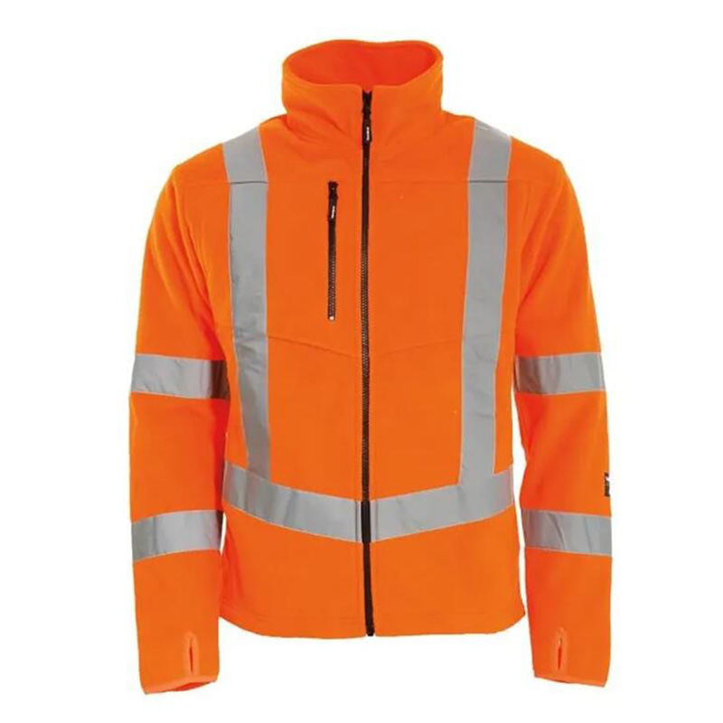 Waterproof hi vis softshell jacket