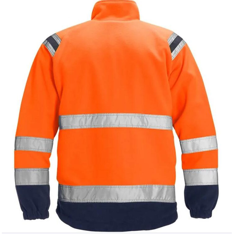 Mens hi vis fleece jacket