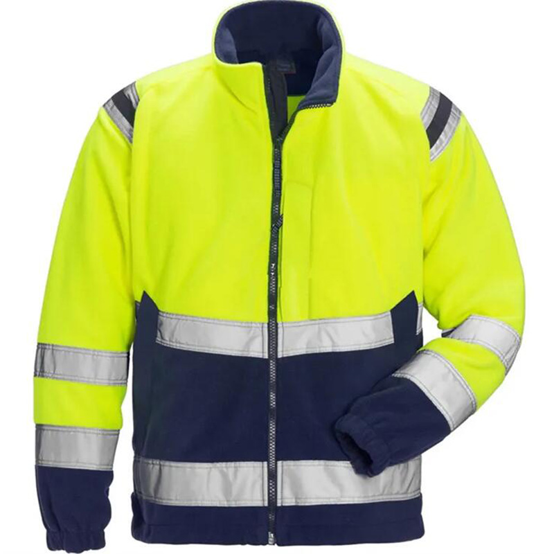 High visibility fleece jackets