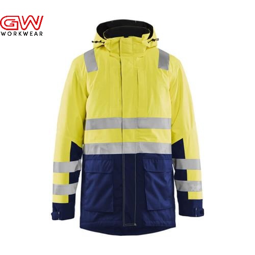 Hi vis safety jacket