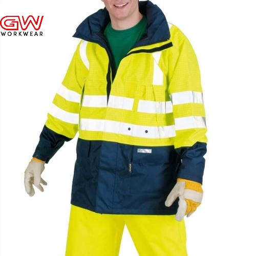 High vis winter jacket