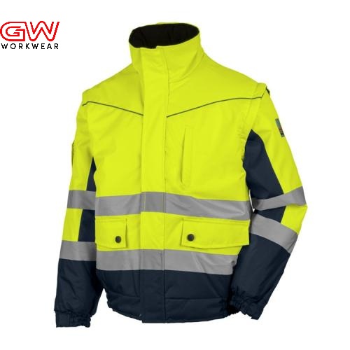 Hi vis winter jacket