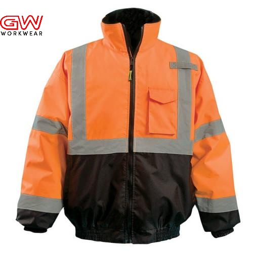 High vis work jacket