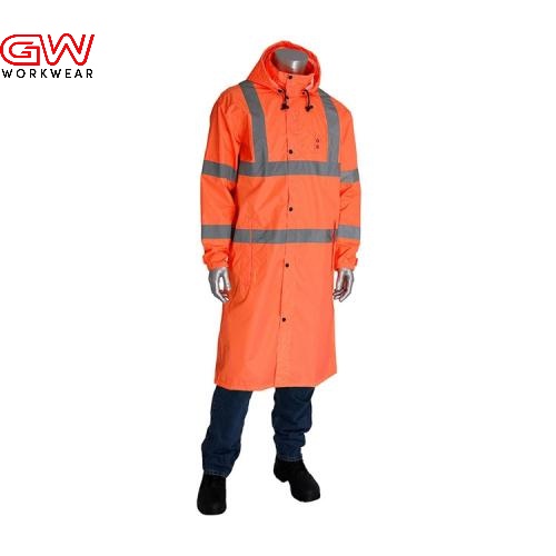 High visibility rain gear