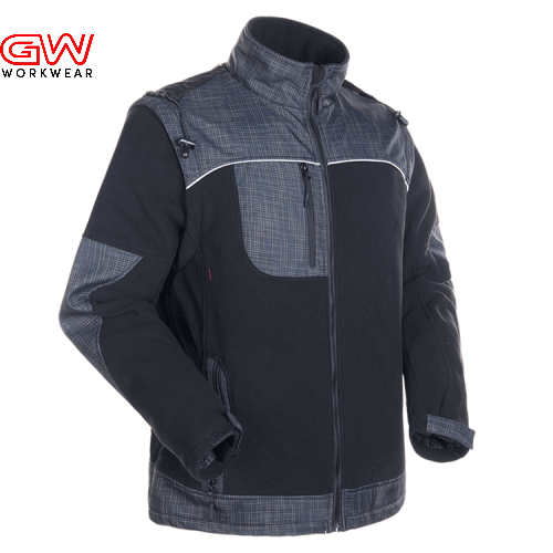 Soft shell jacket workwear