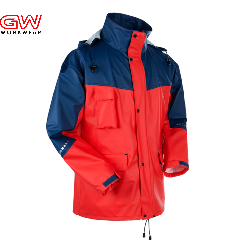 Mens waterproof rain jacket