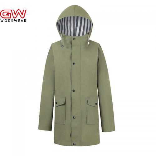 Hooded trench coat womens