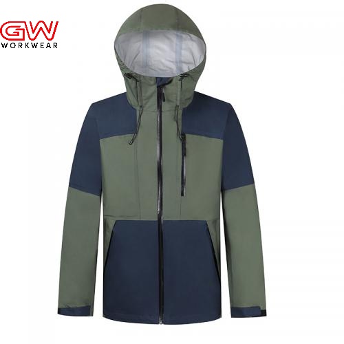 Men's windbreakers with hood