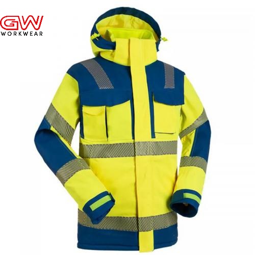 High visibility waterproof jacket