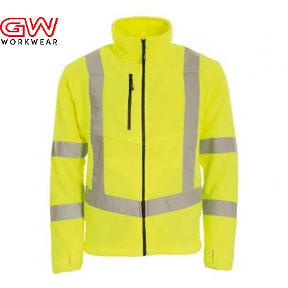 Hi vis waterproof softshell jacket