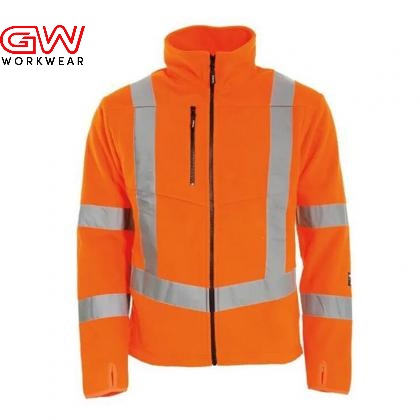 Hi vis orange fleece