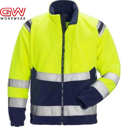 High visibility fleece jackets