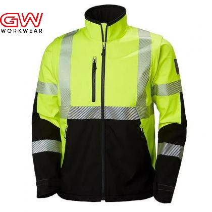 Mens softshell work jacket