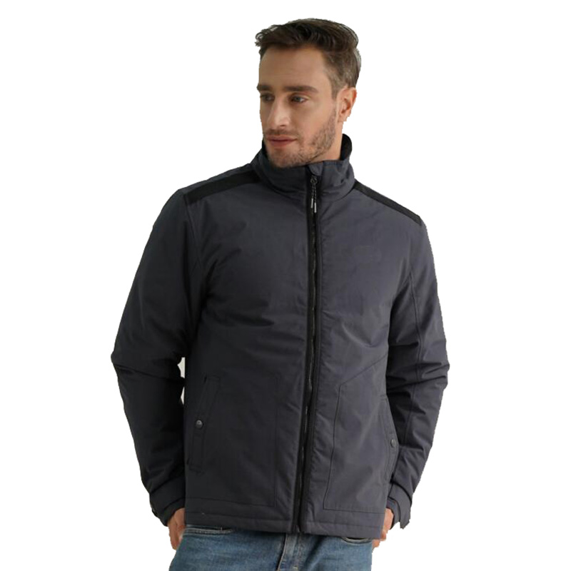Durable Warm Men's Insulated Work Jacket For Winter Outdoor Work