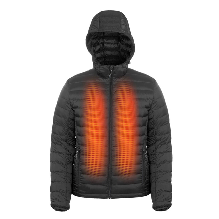New Design Mens Winter Heated Down Jacket 