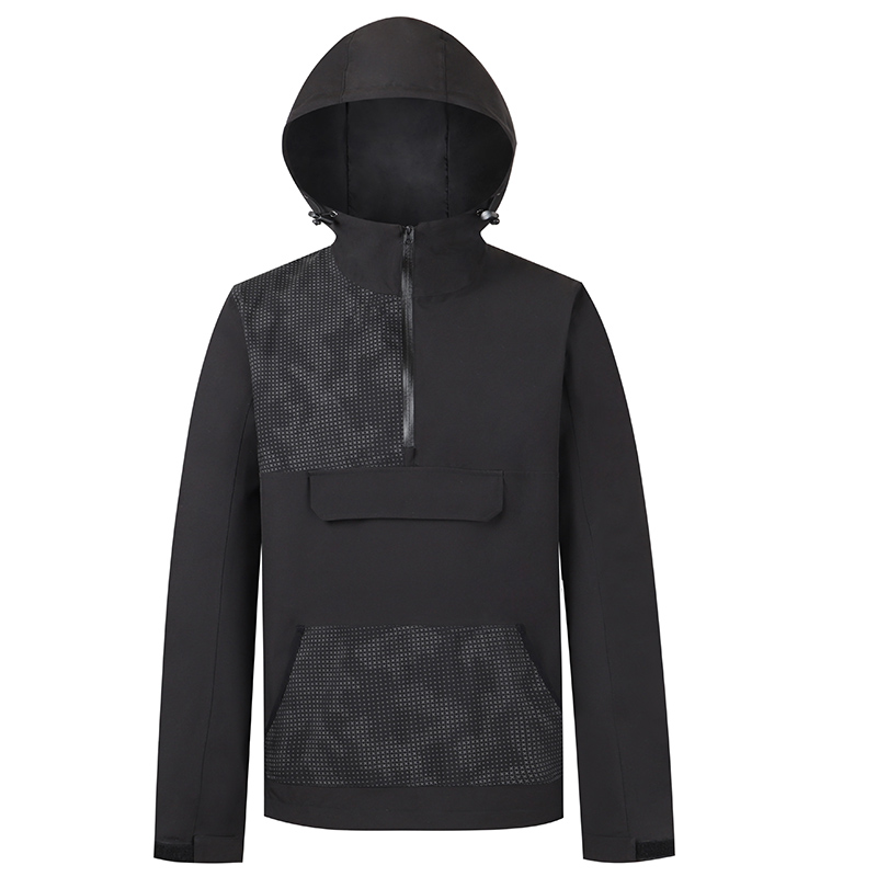 Reflective Pullover Hoody Styles Windbreaker Jacket From Fujian Goldwin Garment
