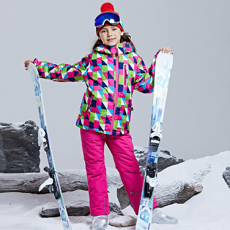 Warm Kid's Snowboard Jacket From Fujian Goldwin 