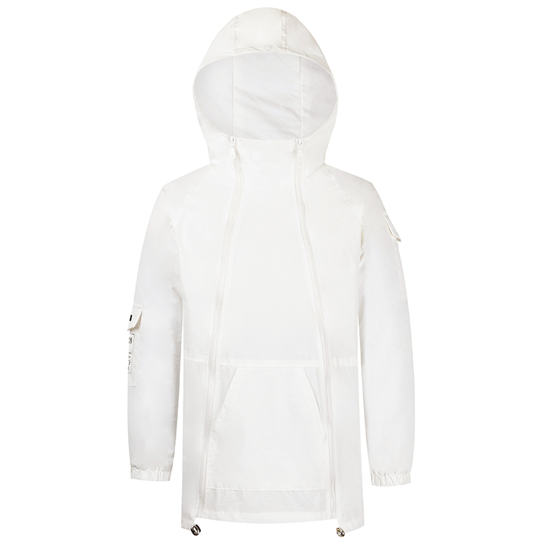 White Pullover Windbreaker For Men From Fujian Goldwin Garment