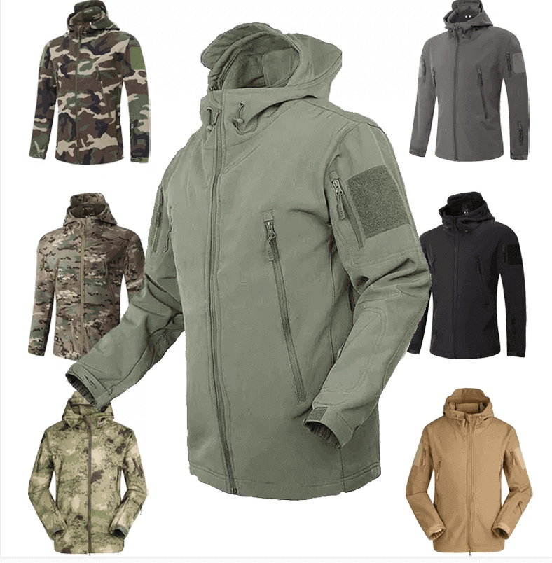 Ultra-Comfy Men's Softshell Jackets From Fuzhou Saidesi Garment 